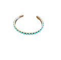 Western Turquoise Beaded Cuff Bracelet